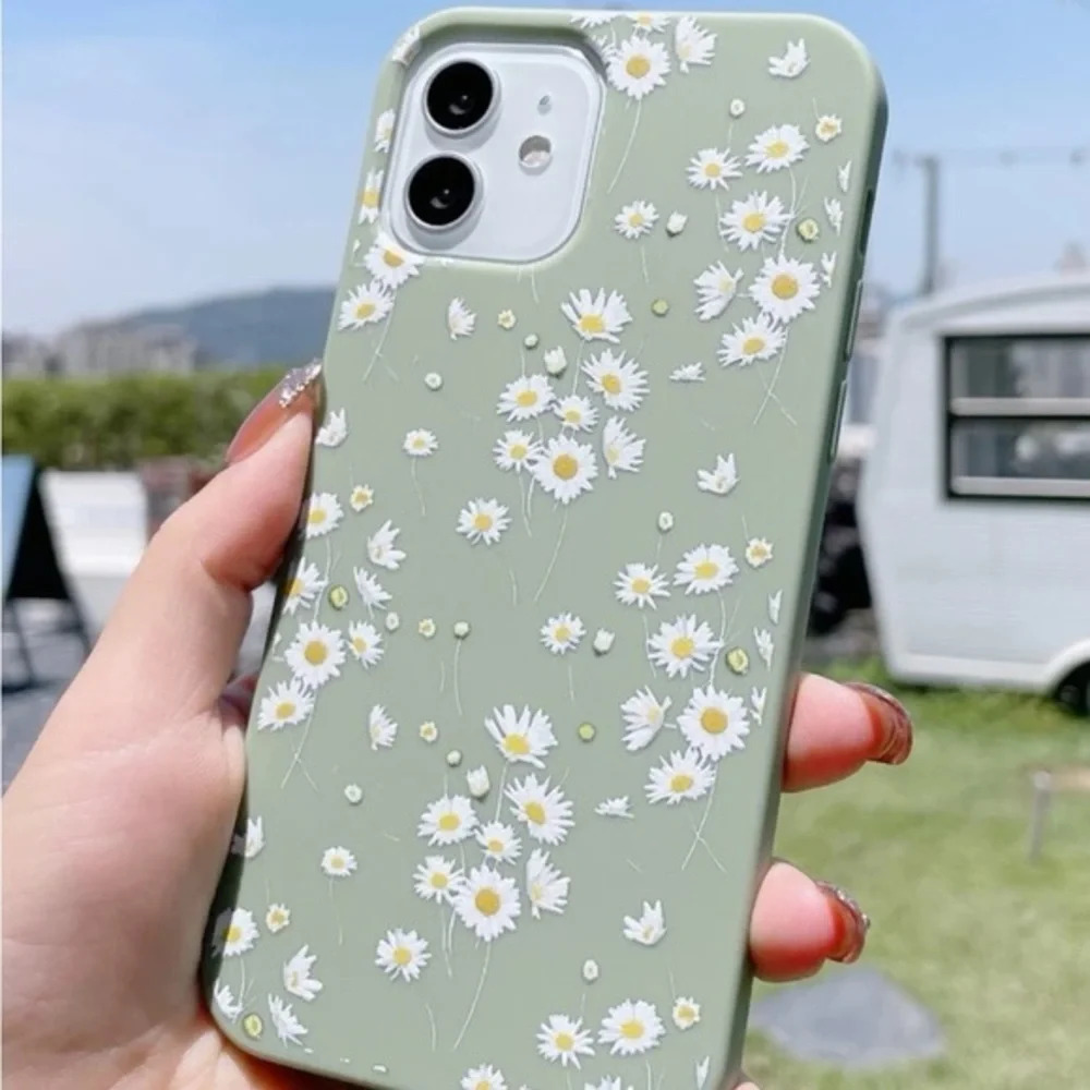⚠️Clearance🫧iPhone 14/Pro/Pro Max/Plus Brand New Floral Green iPhone Case - Picture 1 of 4